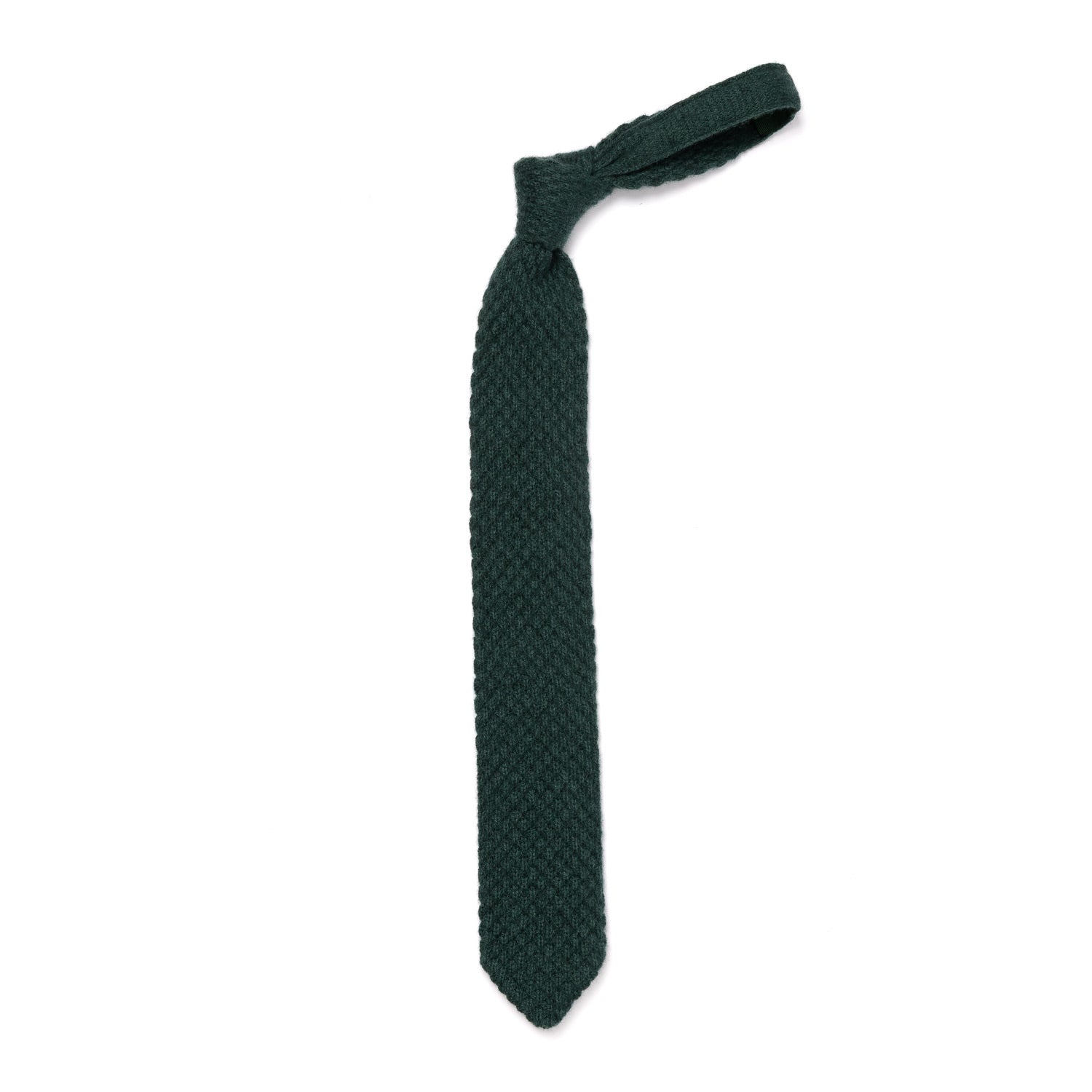Exclusively for Michael Jondral: Knit Tie "Vintage Crochet" made from pure Cashmere